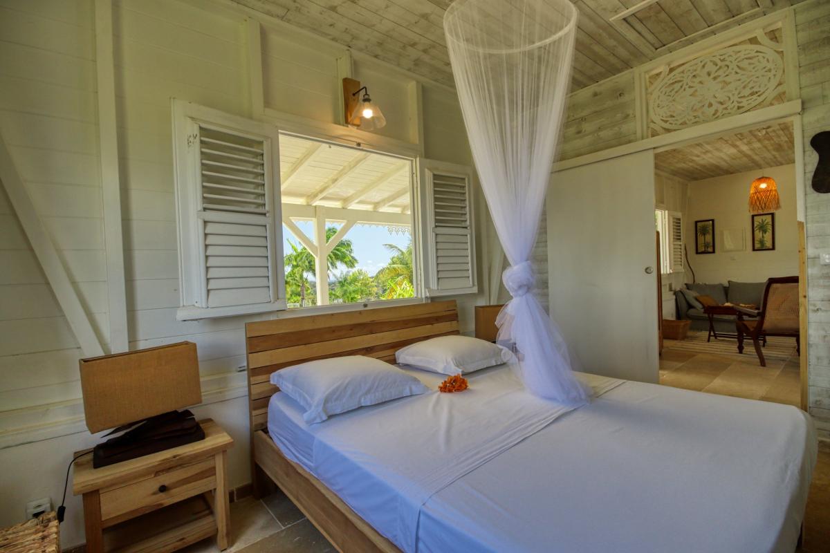 Location Bungalow luxe Martinique - Grand lit